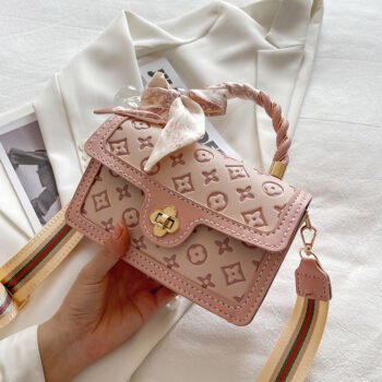 Creative DIY Woven Purse Kit – Make Your Own Small Square Crossbody Bag at Home